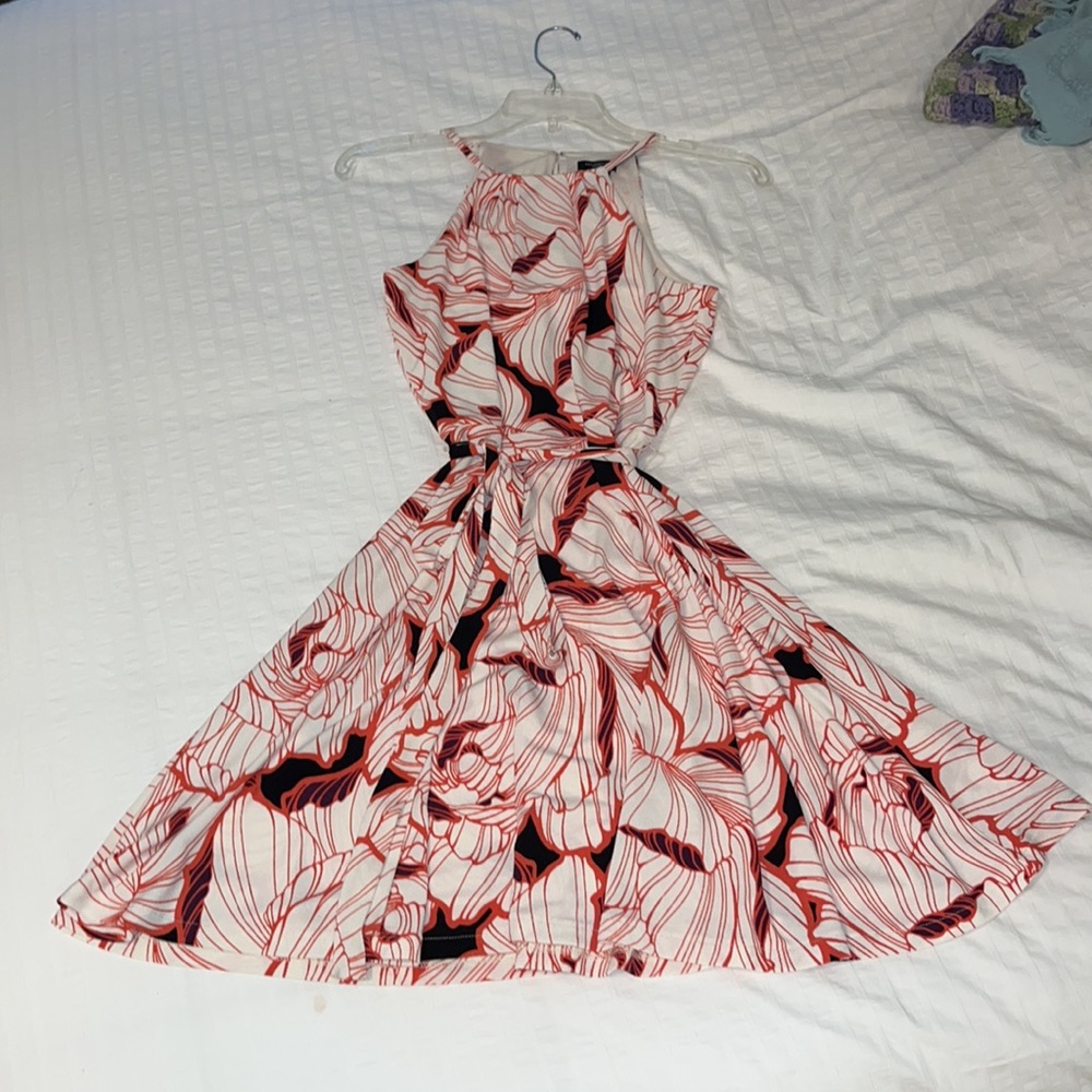 Ann Taylor Petite floral mini dress